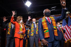 Why were US Democrats wearing Ghana's kente cloth? - Africans in America
